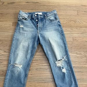 Mother Superior The Tomcat Denim Jeans in The Confession Size 30